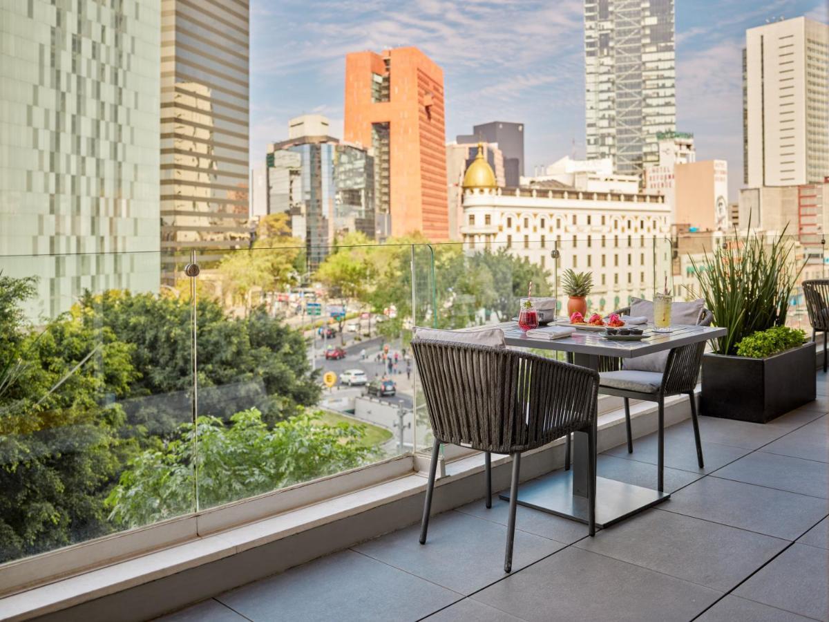 Fiesta Americana Reforma Mexico City Exterior photo The rooftop terrace at the Hotel Indigo San Diego